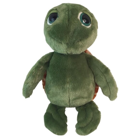 Fiesta Travel Tails 8.5" BB Turtle Plush Stuffed Animal Toy Tortoise Green - Picture 2 of 7